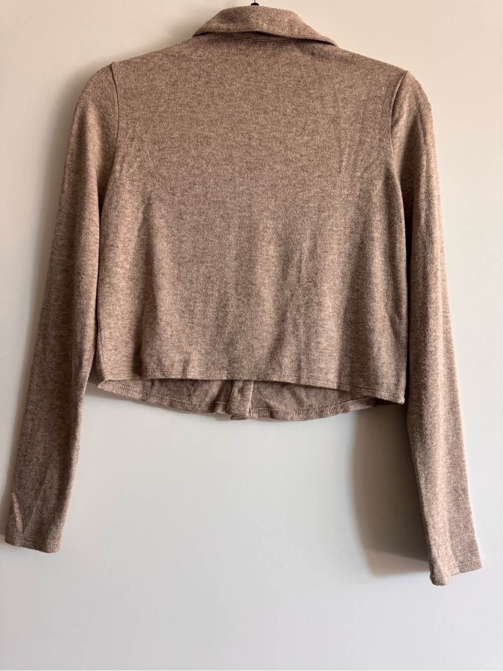 Mango Collared Button-Front Knit Cardigan - Picture 3 of 4